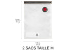Set de démarrage Zwilling Fresh & Save 9 pièces 1 pompe à vide + 2 bols en verre M/L + 4 sacs S/M