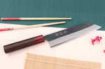 Couteau kiritsuke japonais artisanal Wusaki Yuzo BS2 18cm