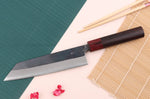 Couteau kiritsuke japonais artisanal Wusaki Yuzo BS2 18cm