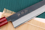Couteau kiritsuke japonais artisanal Wusaki Yuzo BS2 18cm