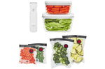 Set de démarrage Zwilling Fresh & Save 7 pièces M/L en verre 1 pompe à vide + 2 boîtes en verre + 4 sacs