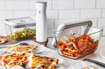 Set de démarrage Zwilling Fresh & Save 7 pièces M/L en verre 1 pompe à vide + 2 boîtes en verre + 4 sacs