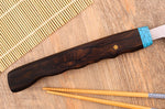 Couteau à thon maguro 54cm japonais artisanal Nakamura WS2 avec saya