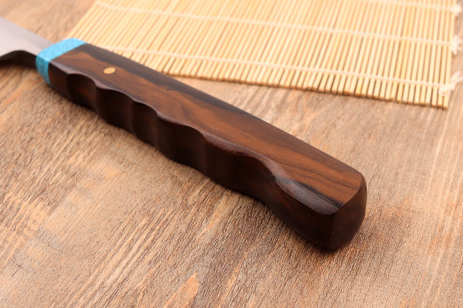 Couteau à thon maguro 54cm japonais artisanal Nakamura WS2 avec saya