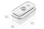 Set de démarrage Zwilling Fresh & Save 7 pièces S/M 1 pompe à vide + 2 boîtes en verre + 4 sacs