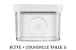 Set 6 pièces Zwilling Fresh & Save Cube taille S 4 boîtes + 1 insert + 1 marqueur