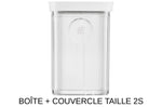 Set 6 pièces Zwilling Fresh & Save Cube taille S 4 boîtes + 1 insert + 1 marqueur