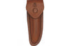 Etui PIELCU 5212 en cuir marron clair pour couteau laguiole avec manche 12cm