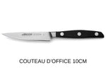 Trousse 8 places Arcos & Euro-Toques Manhattan - 4 couteaux forgés + 1 éplucheur