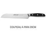 Trousse 8 places Arcos & Euro-Toques Manhattan - 4 couteaux forgés + 1 éplucheur