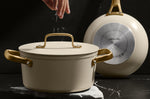 Faitout antiadhésif Arcos Samoa Iconic 20cm - Beige