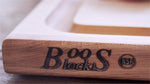 Planche à découper Boos Blocks double-face avec rigole en bois d'érable 31x20cm