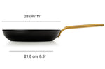 Poêle antiadhésive Arcos Samoa Iconic 28cm - Noir