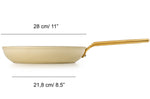 Poêle antiadhésive Arcos Samoa Iconic 28cm - Beige