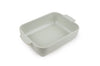 Plat four rectangle Peugeot Appolia en céramique vert sauge - 25 cm