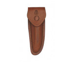 Etui PIELCU 5211 en cuir marron pour couteau laguiole avec manche 11cm