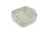 Plat four carré Peugeot Appolia en céramique vert sauge - 18 cm