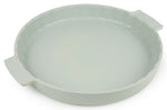 Plat à tarte Peugeot Appolia en céramique vert sauge diamètre 30cm