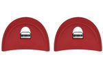 Set de cuisson Cristel Mutine amovible sauteuse 28cm + couvercle Platine + 2 anses framboise