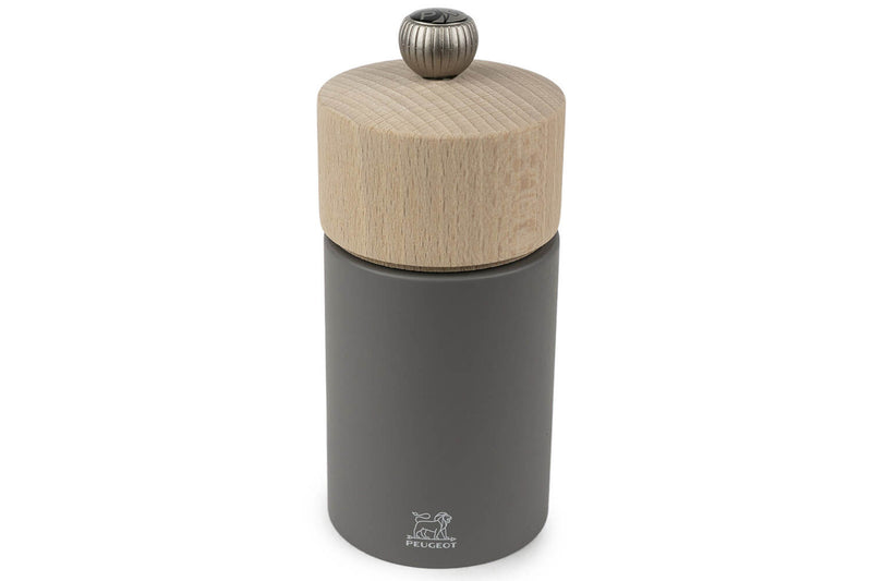 Moulin à poivre manuel Peugeot Boréal en bois Gris Roche - 12 cm