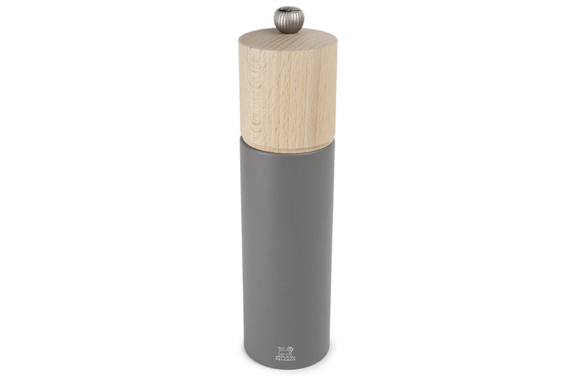 Moulin à poivre manuel Peugeot Boréal en bois Gris Roche - 21 cm
