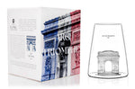 Verre à spiritueux long Alaskan Maker Iconic Monuments Arc de Triomphe en verre cristallin