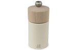 Moulin à sel sec manuel Peugeot Boréal en bois Blanc Plume - 12 cm