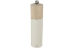 Moulin à sel sec manuel Peugeot Boréal en bois Blanc Plume - 21 cm