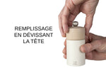 Moulin à sel sec manuel Peugeot Boréal en bois Blanc Plume - 12 cm