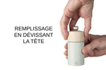 Moulin à sel sec manuel Peugeot Boréal en bois Vert Sauge - 12 cm