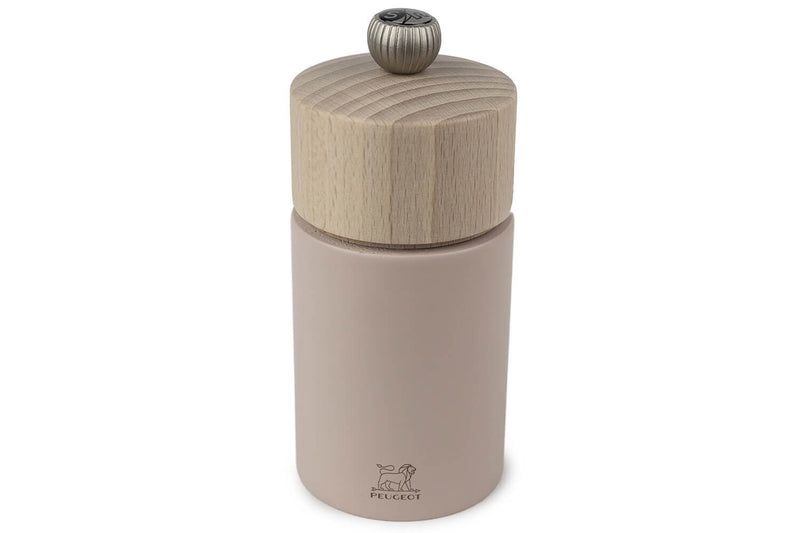 Moulin à sel sec manuel Peugeot Boréal en bois Rose Pétale - 12 cm
