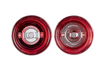 Coffret cadeau 2 moulins Peugeot Podium en acrylique rouge 18cm