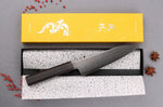 Couteau santoku 17cm japonais artisanal Yuzo Kurogane Damas VG10