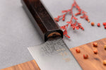 Couteau santoku 17cm japonais artisanal Yuzo Kurogane Damas VG10