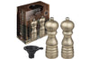 Coffret cadeau 2 moulins Peugeot Golden Paris en bois de hêtre 18cm