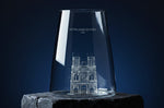 Verre à spiritueux long Alaskan Maker Iconic Monuments Notre Dame de Paris en verre cristallin