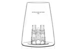 Verre à spiritueux long Alaskan Maker Iconic Monuments Notre Dame de Paris en verre cristallin