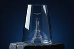 Verre à spiritueux long Alaskan Maker Iconic Monuments Tour Eiffel en verre cristallin