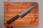 Couteau de chef 20cm japonais artisanal Yuzo Kurogane Damas VG10