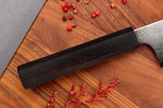 Couteau nakiri 18cm japonais artisanal Yuzo Kurogane Damas VG10