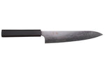 Couteau de chef 20cm japonais artisanal Yuzo Kurogane Damas VG10