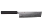 Couteau nakiri 18cm japonais artisanal Yuzo Kurogane Damas VG10