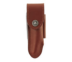 Etui MAX CAPDEBARTHES Pérou 27812 en cuir marron pour laguiole manche 12cm