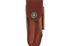 Etui MAX CAPDEBARTHES Pérou 27812 en cuir marron pour laguiole manche 12cm