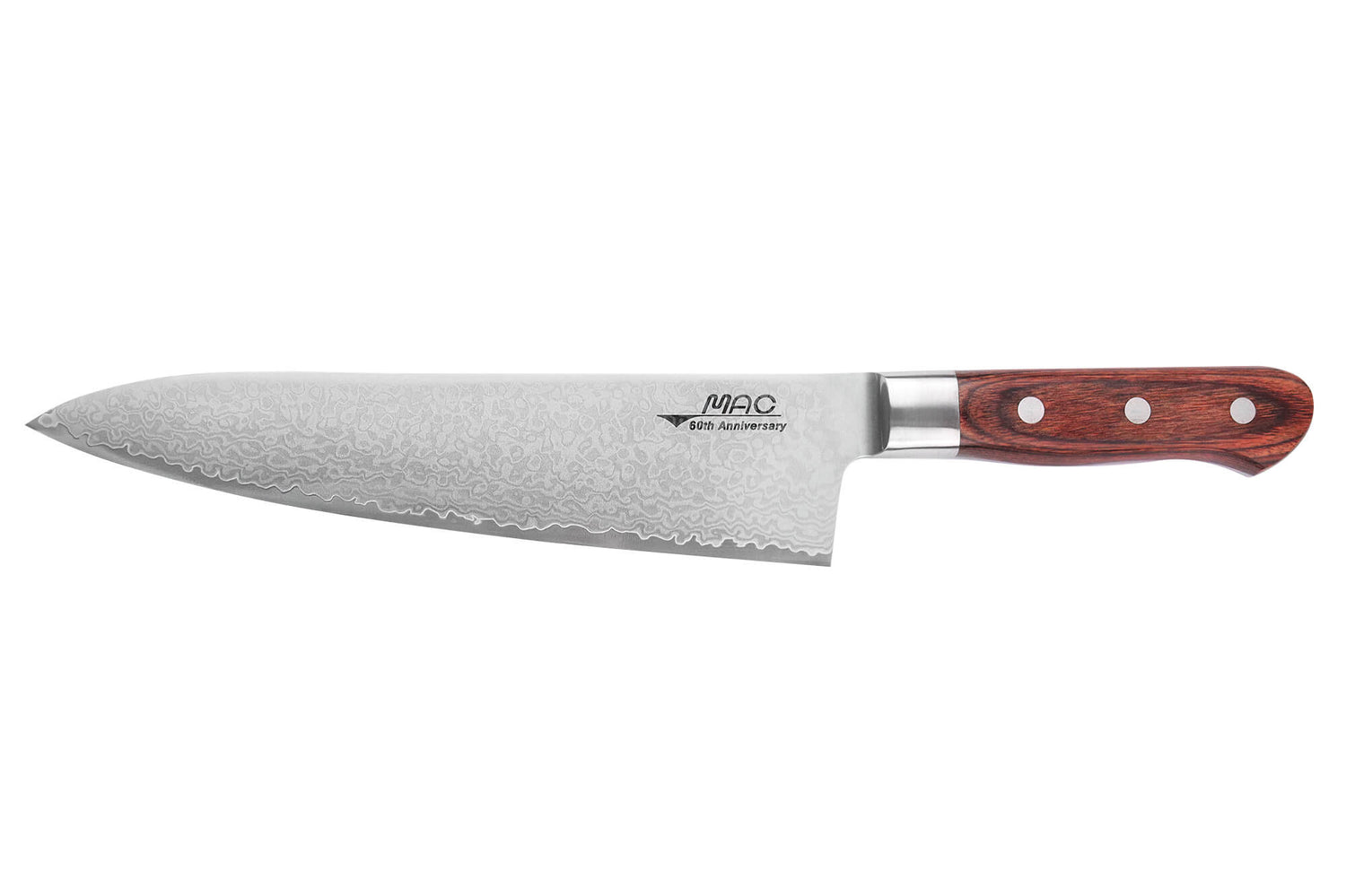 Couteau de chef 20cm japonais MAC Damas 45 couches 60th anniversary - Édition limitée