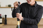 Coffret cadeau Peugeot Pop'n'Preserve tire-bouchon sommelier + pompe de conservation + 2 bouchons