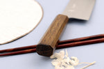 Couteau nakiri 16,5cm japonais artisanal Yu Kurosaki Gekko San Maï