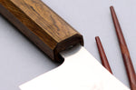 Couteau nakiri 16,5cm japonais artisanal Yu Kurosaki Gekko San Maï