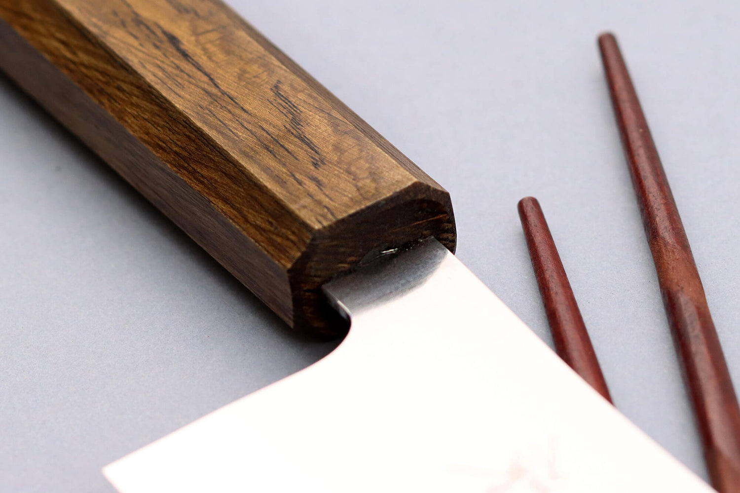 Couteau nakiri 16,5cm japonais artisanal Yu Kurosaki Gekko San Maï