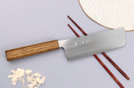 Couteau nakiri 16,5cm japonais artisanal Yu Kurosaki Gekko San Maï